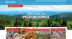 Desktop Screenshot of mypigeonforge.com